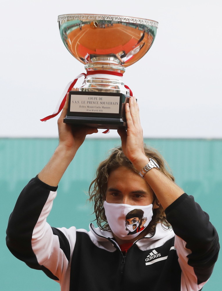 蒙特卡洛大师赛险胜澳网,西西帕斯关键制胜 蒙特卡洛大师赛险胜澳网,西西帕斯关键制胜