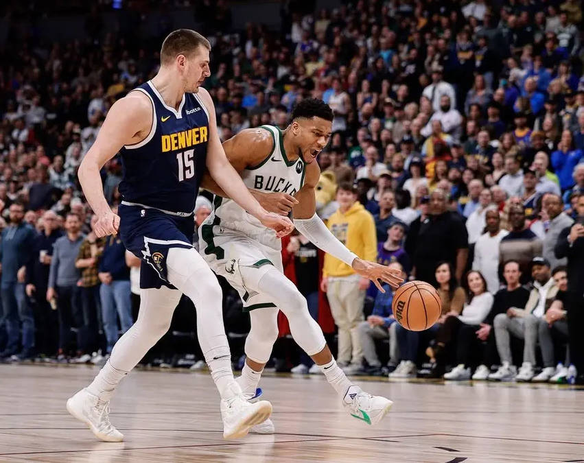 上海队力克掘金，字母哥统治全场